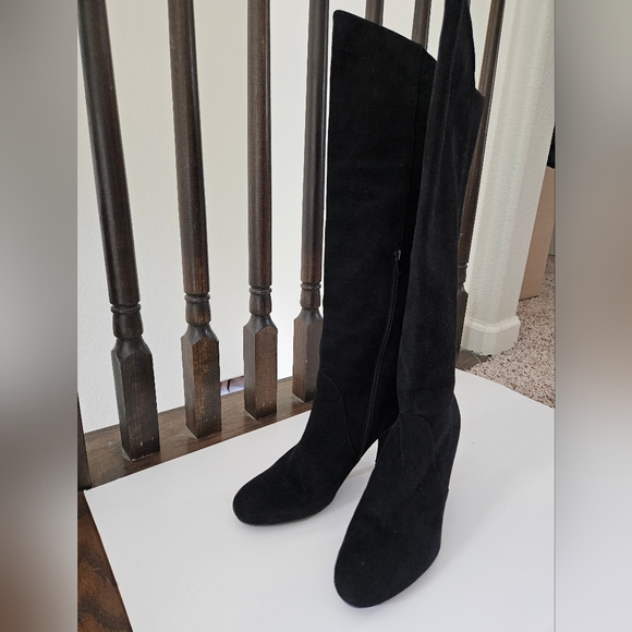 STUART WEITZMAN  BOOT black  over the knee boots Sizes 10 M NEW Outside Box - Picture 1 of 6